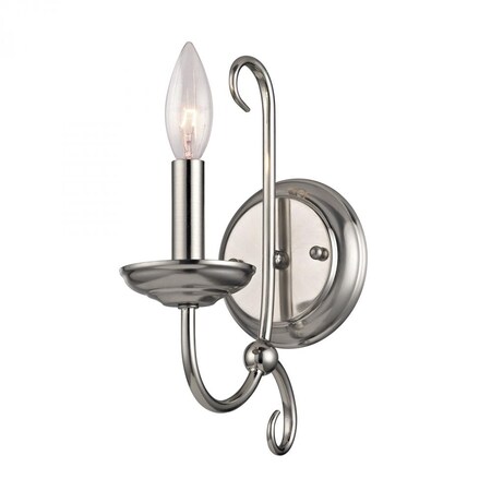 Thomas Williamsport 1-Light Vanity Light in Brushed Nickel 1501WS/20